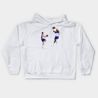 John Stockton Alley Oop To Karl Malone Kids Hoodie